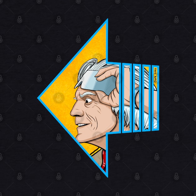 Back to the future - doc brown by Dark_Inks